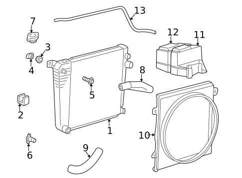 Radiator & Components for 2009 Mazda B4000 #0
