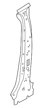 LR091194 - Body: Center Pillar Reinforced for Land Rover: Range Rover Velar Image