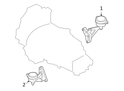 Trans Mounting for 2006 Porsche Cayman #0