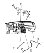 68104502AC - Electrical: Instrument Panel Wiring for Mopar Image image