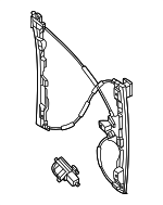 WLR423 - Body: Motorcraftâ„¢ Window Regulator for Ford Image