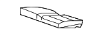 23319393 - Body: Seat Cushion Pad for Buick: Enclave | Chevrolet: Traverse | GMC: Acadia, Acadia Limited | Saturn: Outlook Image