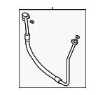 4K0816743BG - : Upper Hose &amp; Tube for Audi: A6 Quattro Image