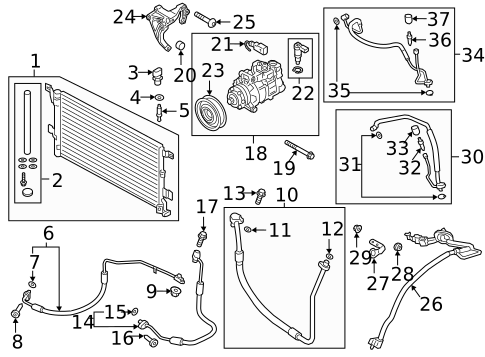Switches & Sensors for 2022 Audi A6 Quattro #0
