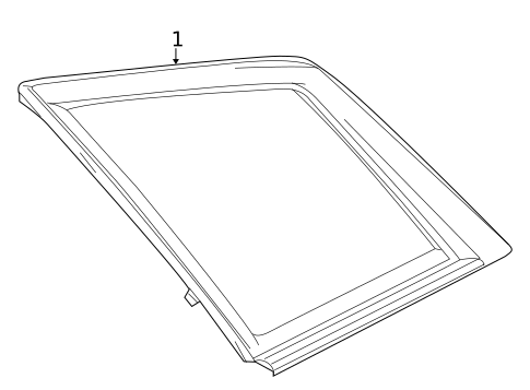 Glass & Hardware for 2012 Cadillac SRX #0