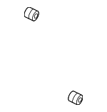 17212PLC000 - Engine: Resonator Rubber Mount for Honda: Accord, Accord Crosstour, Civic, Crosstour, Fit, Odyssey, Passport, Pilot, Ridgeline Image