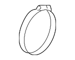 17314R40003 - Engine: Air Tube Clamp for Honda: Accord, Civic, CR-V Image