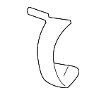 17217P2J300 - Engine: Cover Clamp for Honda: Accord, Civic, Civic del Sol, Clarity, CR-V, CR-Z, Crosstour, Element, Fit, HR-V, Insight, Odyssey, S2000 Image