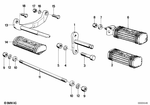 46711230477 - : Footrest for BMW-Motorrad Image