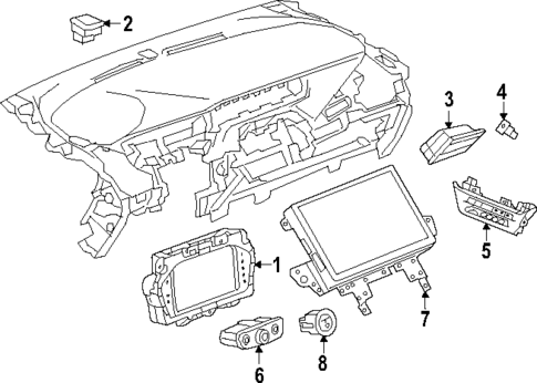 Antenna & Radio for 2022 Chevrolet Bolt EUV #2
