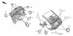 74241SNAA00 - Interior/Bumper: INSULATOR, DASHBOARD CENTER (UPPER) for Honda Image
