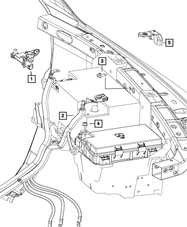 6506080AA - Electrical: Hex Head Screw for Mopar Image image