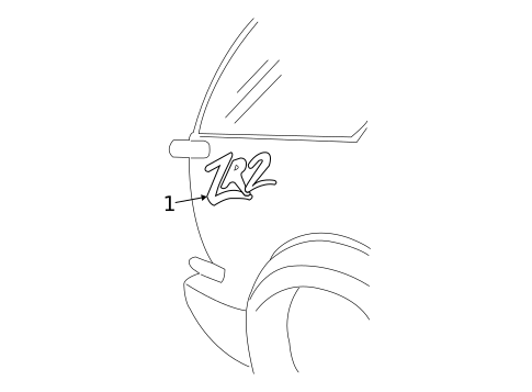 Stripe Tape for 2000 Chevrolet S10 #0