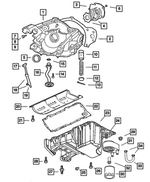 4792865AB - : Oil Pan for Chrysler: 300 | Dodge: Charger, Magnum Image