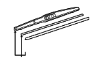 8524260170 - : Wiper Blade for Lexus Image