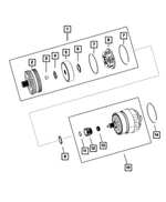 5078643AA - 62TE; 6-Speed; Automatic Transaxle: Thrust Needle Bearing for Mopar Image