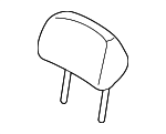 897003Y000PBS - Body: Headrest, Outer for Hyundai: Elantra Image