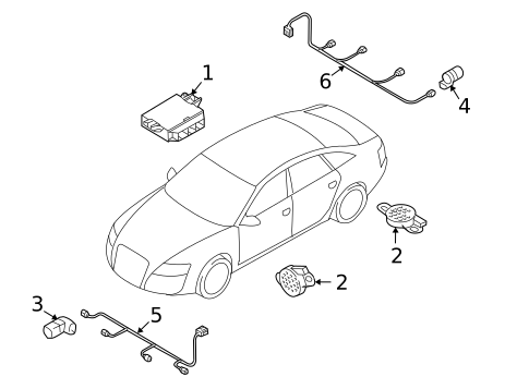 Electrical Components for 2009 Audi Q5 #3