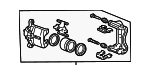 43019S3VA00 - : Caliper Assembly for Acura Image