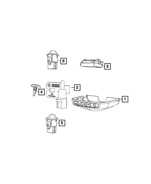 Sensors for 2018 Chrysler Pacifica #7