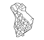 5GM858801A - Body: Deform Element for Volkswagen: Golf, Golf Alltrack, Golf SportWagen, GTI Image