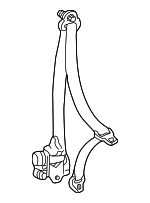 88973077 - Electrical: Belt &amp; Retractor for Pontiac: Vibe Image