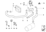 13901433603 - Fuel Preparation System: Fuel Tank Breather Valve for BMW Image