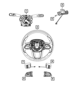 7CU30LXHAA - : Paddle Switch Cover Bezel for Mopar Image