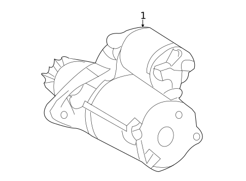 Starter for 2023 Lexus NX350h #0
