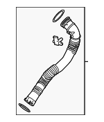 13718603096 - : Air Hose for BMW: X5 Image