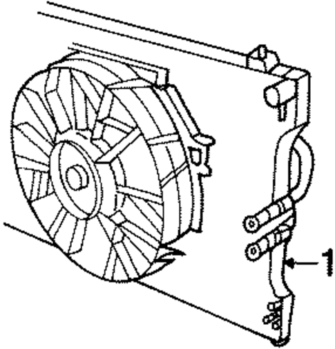 Cooling Fan for 2001 Chrysler Prowler #0