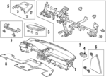 7710030BA00ZA - : Instrument Panel for Honda: Accord Image