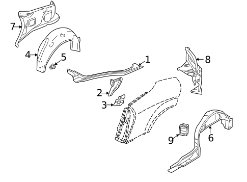 Inner Structure for 2001 Audi TT Quattro #0