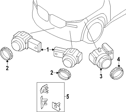 Parking Aid for 2023 BMW XM #0