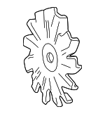 1978026 - Electrical: Fan for Buick: Century, Electra, LeSabre, Park Avenue, Reatta, Regal, Riviera, Skylark, Somerset Regal | Cadillac: Allante, Brougham, DeVille, Eldorado, Fleetwood | Chevrolet: Blazer, C1500, C2500, C3500, Camaro, Caprice, Celebrity, Chevette, Citation II, Corvette, Impala, K2500 Pickup, K3500 Pickup, Suburban C1500, Suburban C2500, Suburban K1500, Suburban K2500, Tahoe | GMC: C2500 Pickup, C3500 Pickup, K2500 Pickup, K3500 Pickup, Suburban C1500, Suburban C2500, Suburban K1500, Suburban K2500, Yukon | Oldsmobile: 88, 98, Custom Cruiser, Cutlass Calais, Cutlass Ciera, Cutlass Cruiser, Cutlass Salon, Cutlass Supreme, Delta 88, LSS, Omega, Regency, Toronado | Pontiac: 6000, Bonneville, Firebird, Grand Am, Grand Prix, J2000 Sunbird, Phoenix, Sunbird Image