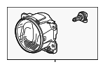33900T0AA01 - Electrical: Fog Lamp Assembly for Acura Image