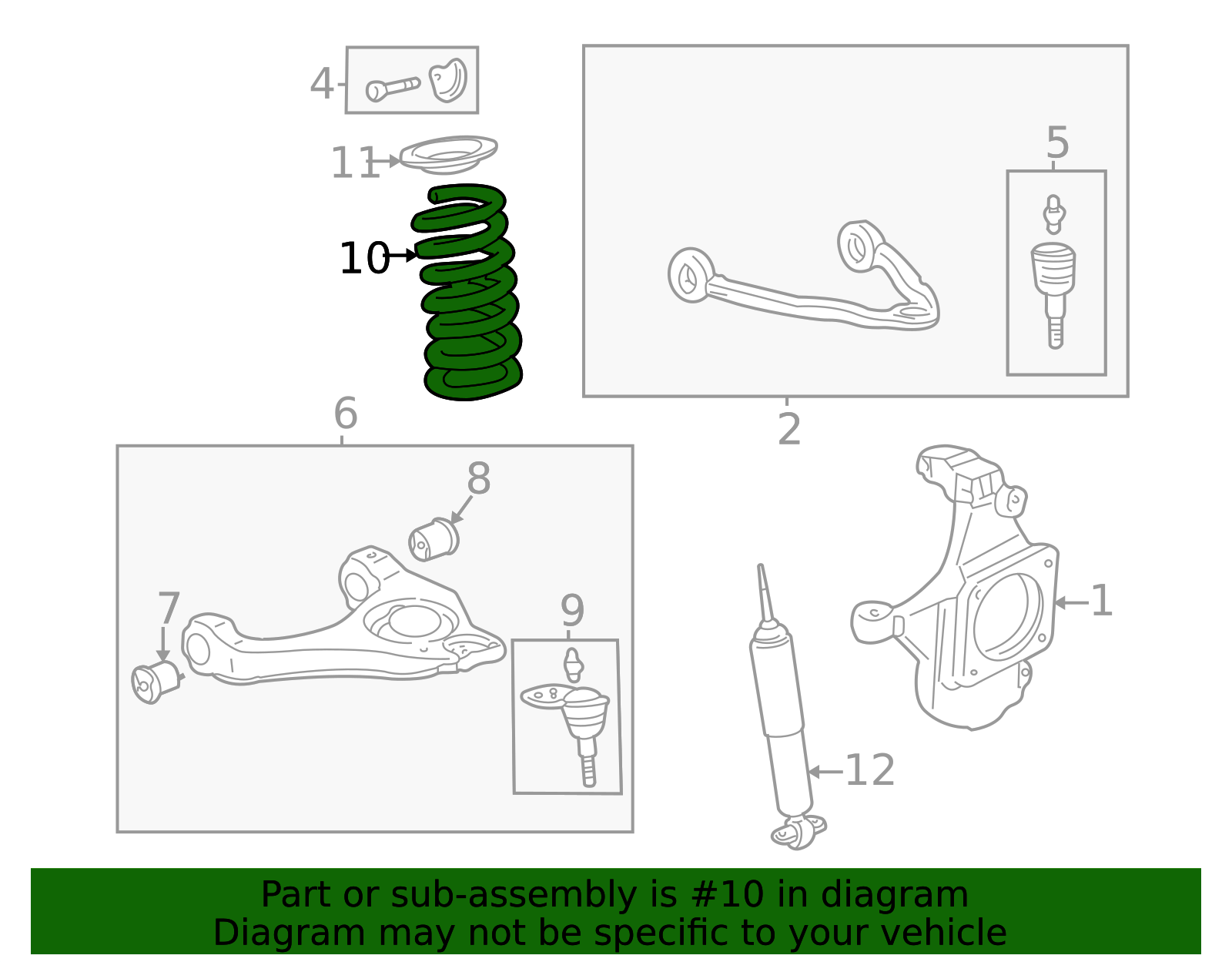 Coil Spring 85667177 GM | GMPartsDirect.com