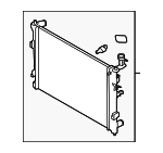 253101M320 - : Radiator Assembly for Kia: Forte, Forte Koup Image