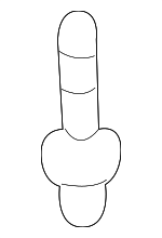 9442974 - : Side Reinforced Rivet for Cadillac: CTS, DeVille Image