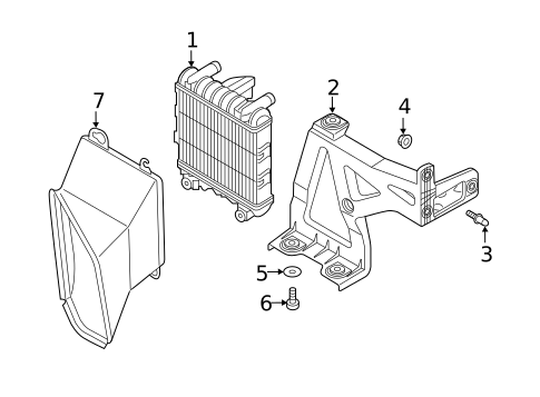 Radiator & Components for 2020 Audi S6 #2