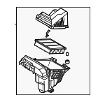 28110GG250 - Engine: Air Cleaner Assembly for Kia Image