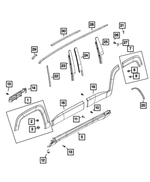 68073865AA - Exterior Ornamentation: Screw for Mopar Image