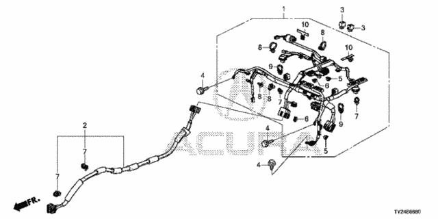 IPU Harness (1) for 2016 Acura RLX #0