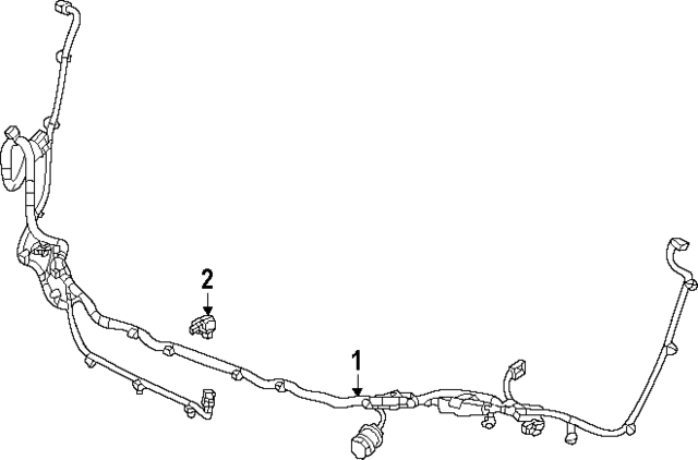 42905325 - Body: Wire Harness for GM Image