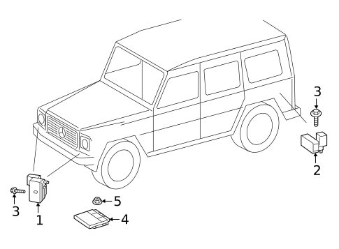 Ride Control Components for 2019 Mercedes-Benz G 550 #0