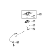 5PE82AAAAB - Transmission: Gear Shift Indicator Bezel for Mopar Image