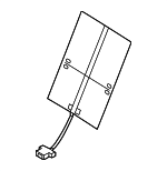 4G8963557AM - Body: Seat Back Heater for Audi: A6, A6 Quattro, A7 Quattro, RS7, S6, S7 Image