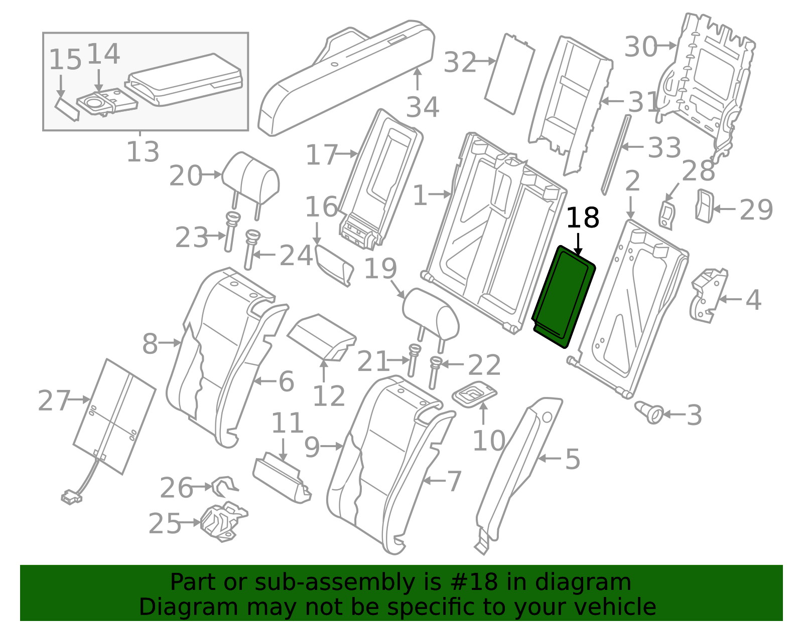 8P0-885-219-BD6 - High-Quality Frame Trim for 2012-2018 Audi ...