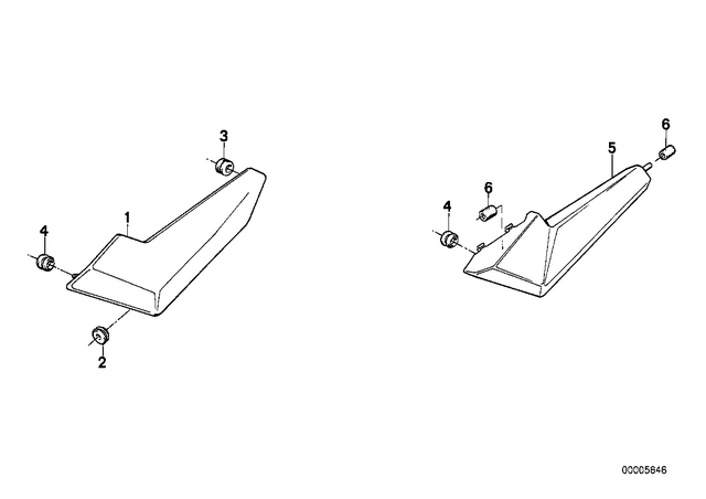 46631455723 - : Battery Cover Left Prime Coated for BMW-Motorrad Image