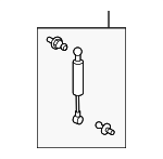 65470AG000 - Body: Support Cylinder for Infiniti Image